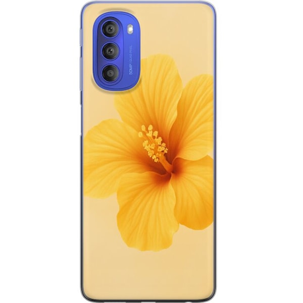 Motorola Moto G51 5G Genomskinligt Skal Lemon Zing