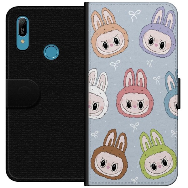 Huawei Y6 (2019) Lommeboketui Pastel Labubu