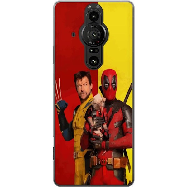 Sony Xperia Pro-I Genomskinligt Skal Deadpool & Wolverine