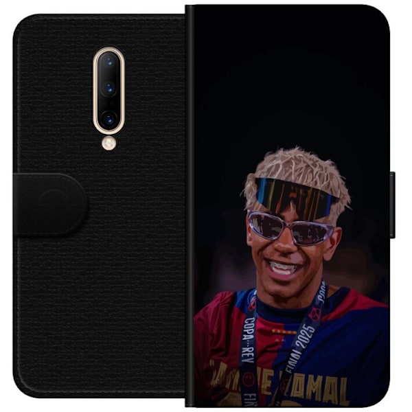 OnePlus 7 Pro Tegnebogsetui Lamine Yamal mobiltaske i elegant sportsdesign