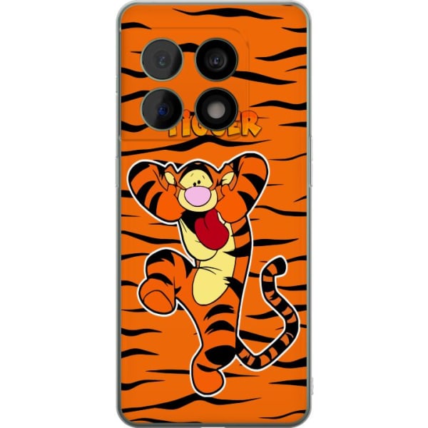 OnePlus 10 Pro Gennemsigtig cover Tiger