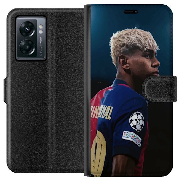 OnePlus Nord N300 Lompakkokotelo Lamine Yamal - Barcelonan ihm