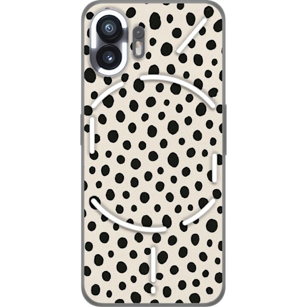 Nothing Phone (2) Gjennomsiktig deksel Dot Dance