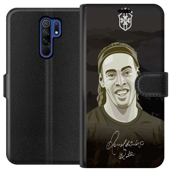 Xiaomi Redmi 9 Plånboksfodral Ronaldinho