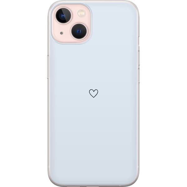 Kompatibel Mobilcover til Apple iPhone 13 Hjerte Lyseblå