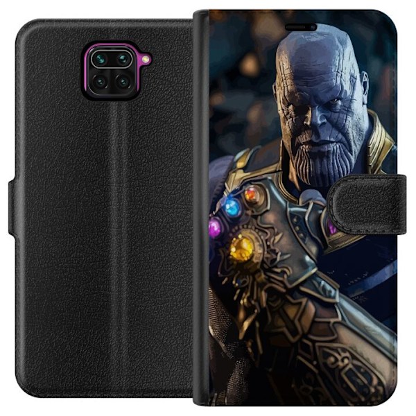 Xiaomi Redmi Note 9 Lompakkokotelo Thanos Marvel