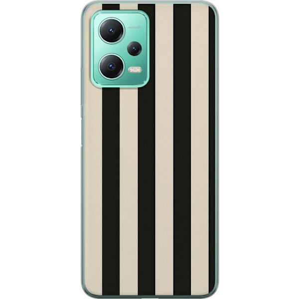 Xiaomi Redmi Note 12 Genomskinligt Skal Line Flow