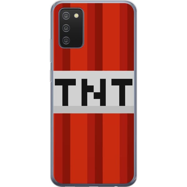 Kompatibelt Mobildeksel til Samsung Galaxy A02s Minecraft TNT
