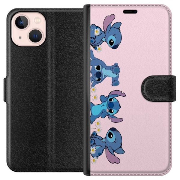 Apple iPhone 13 mini Plånboksfodral Stitch Skratt & Bus – P
