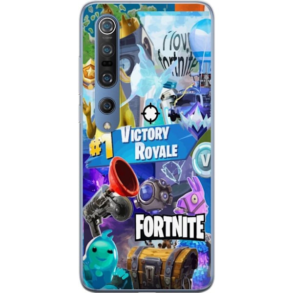 Xiaomi Mi 10 Pro 5G Gjennomsiktig deksel Fortnite