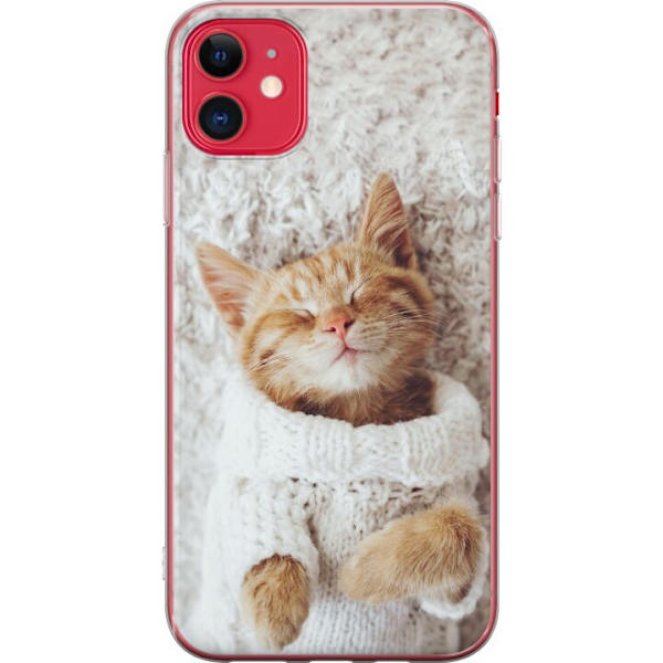 Kompatibelt Mobildeksel til Apple iPhone 11 Katt