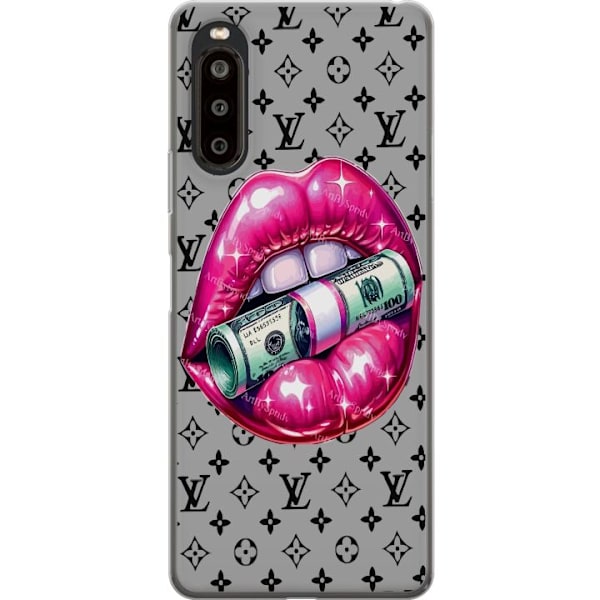 Sony Xperia 10 II Gjennomsiktig deksel LV Money Lip