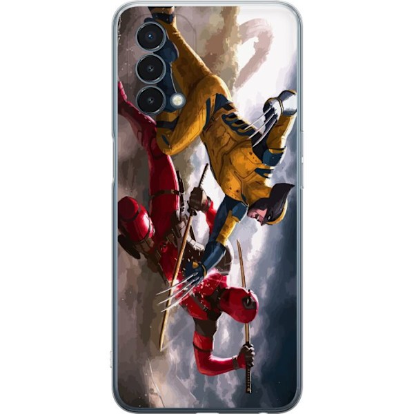 OnePlus Nord N200 5G Gennemsigtig cover Wolverine Deadpool