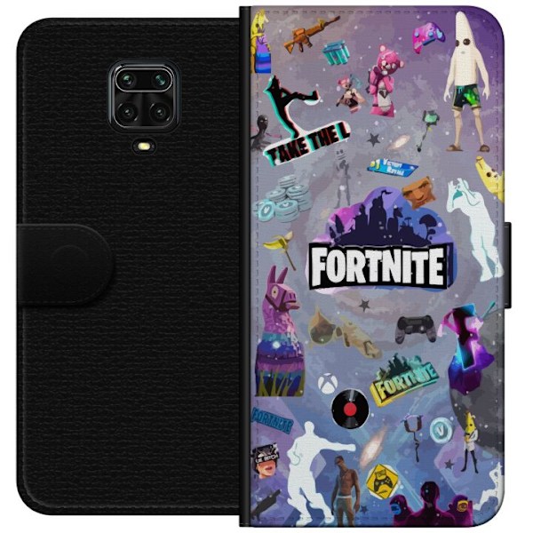 Xiaomi Redmi Note 9S Tegnebogsetui Fortnite