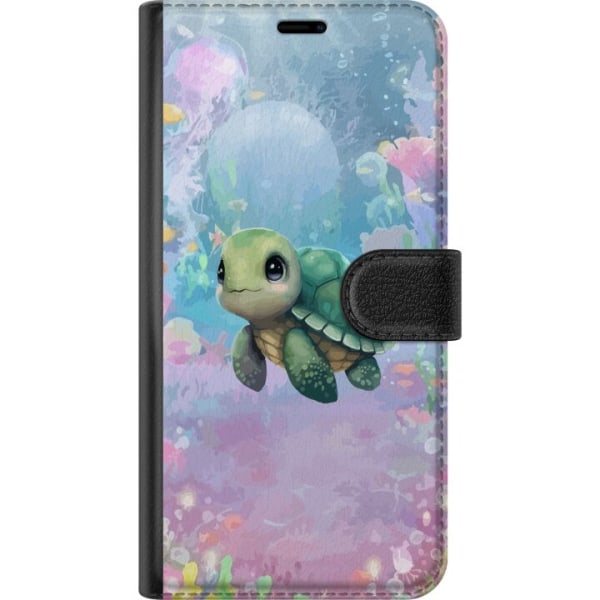 Apple iPhone XS Plånboksfodral Sköldpadda