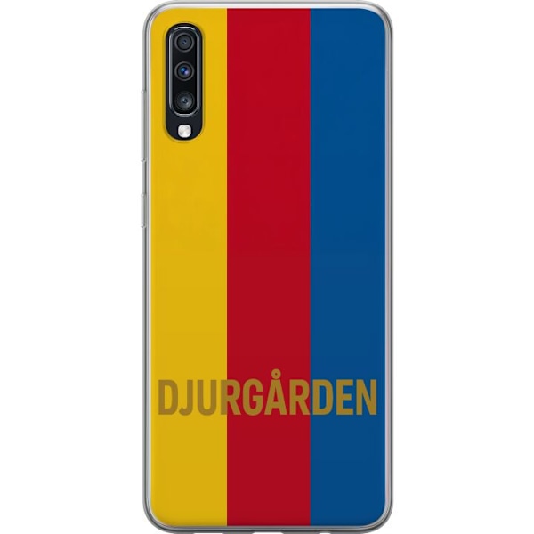 Samsung Galaxy A70 Gennemsigtig cover Djurgården – fodbold