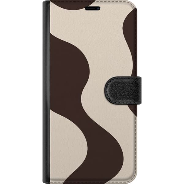 Kompatibel Tegnebogsetui til Huawei P30 Brune chokoladebølger brun