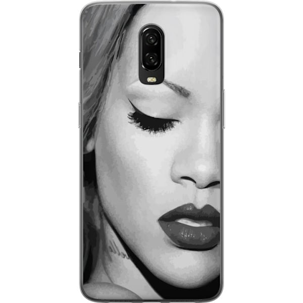 OnePlus 6T Läpinäkyvä kuori Rihanna – Aesthetic Edit 2025
