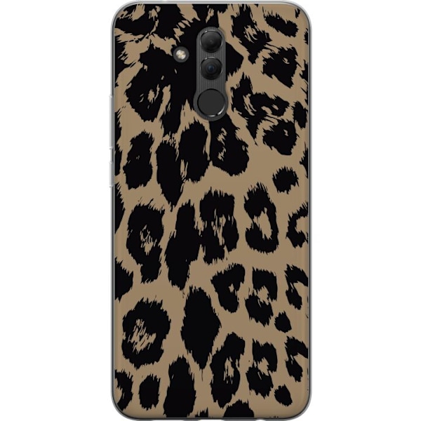 Huawei Mate 20 lite Läpinäkyvä kuori Leopard