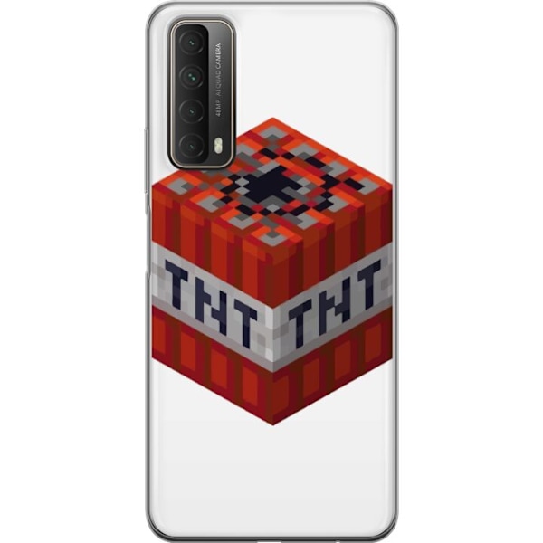 Huawei P smart 2021 Läpinäkyvä kuori Minecraft TNT