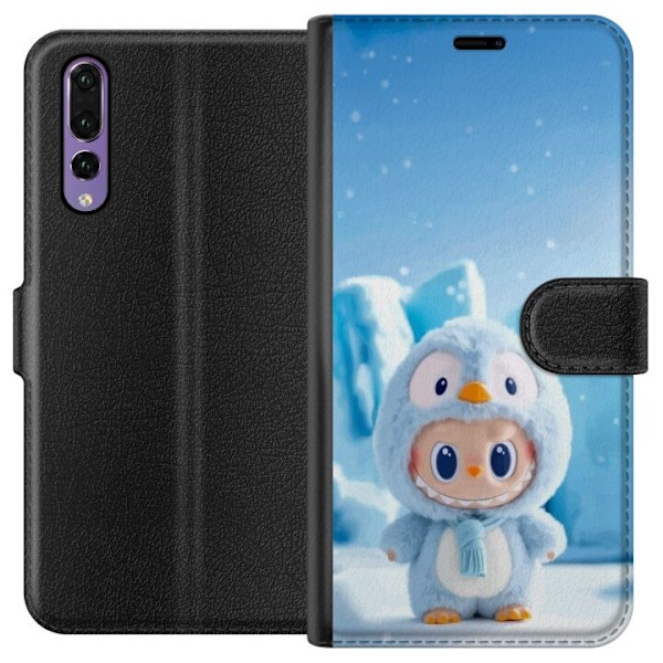 Huawei P20 Pro Tegnebogsetui sort ridder fortnite