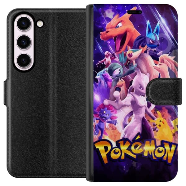 Kompatibelt Plånboksfodral till Samsung Galaxy S23 Pokémon