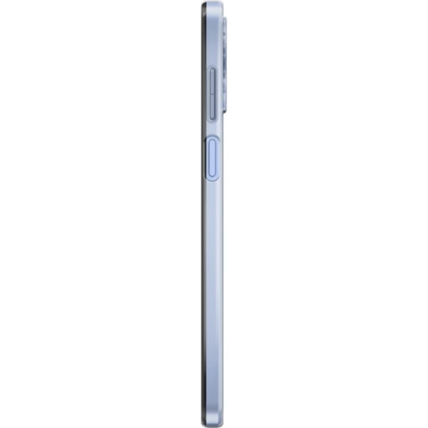 Motorola Moto G13 Gjennomsiktig deksel Apple Grey