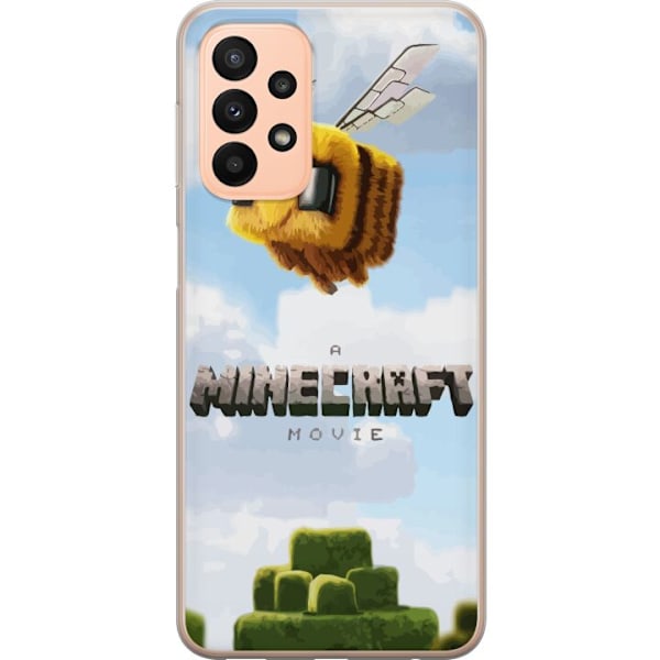 Samsung Galaxy A23 5G Genomskinligt Skal A Minecraft Movie