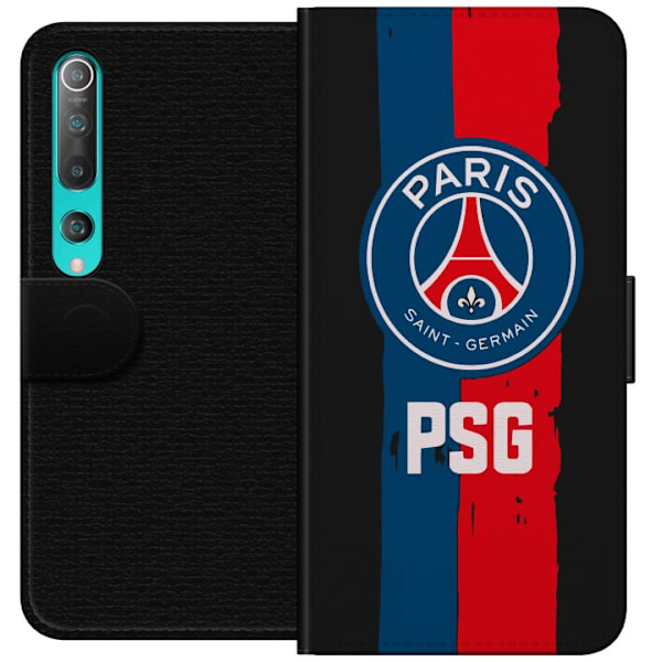 Xiaomi Mi 10 5G Lompakkokotelo Paris Saint-Germain F.C.