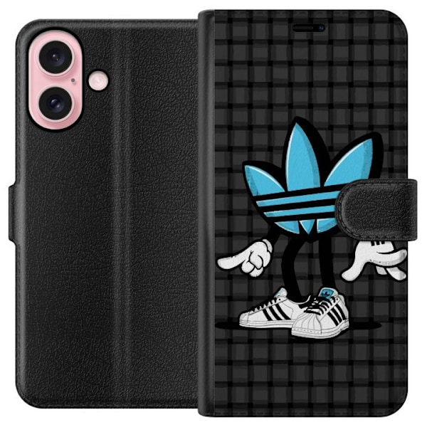 Apple iPhone 16 Tegnebogsetui Adidas