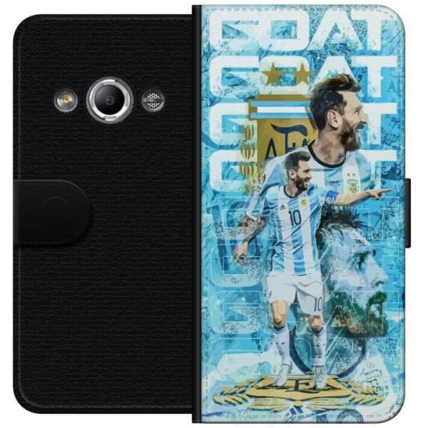 Samsung Galaxy Xcover 3 Tegnebogsetui Messi c153 | Plånboksfodral | Fyndiq
