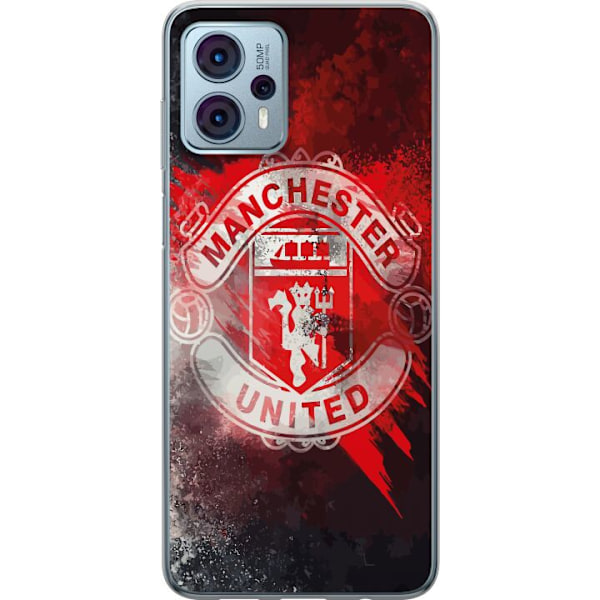 Motorola Moto G23 Gjennomsiktig deksel Manchester United F.C.