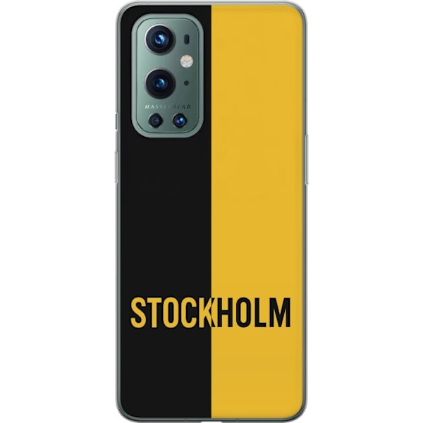 OnePlus 9 Pro Gennemsigtig cover Stockholm – fodbold