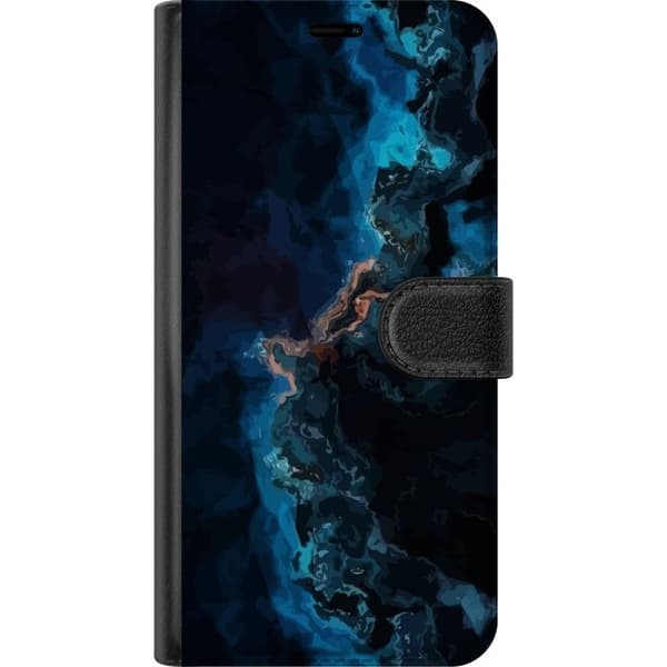 Kompatibelt Plånboksfodral till Samsung Galaxy A40 Galaxy Marmor