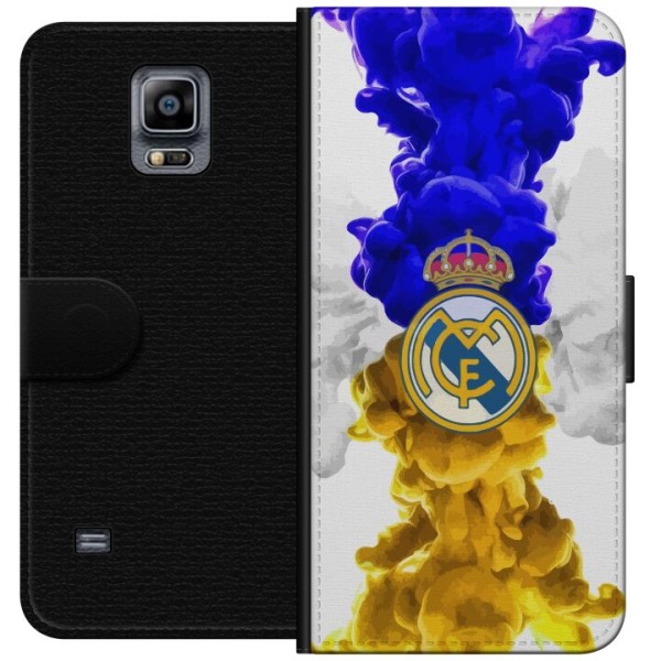 Samsung Galaxy Note 4 Tegnebogsetui Real Madrid Farver