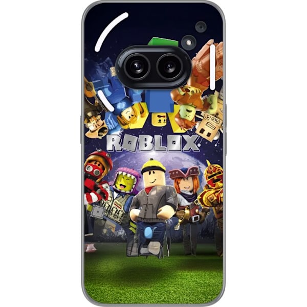 Nothing Phone (2a) Plus Gjennomsiktig deksel Roblox Verden - S