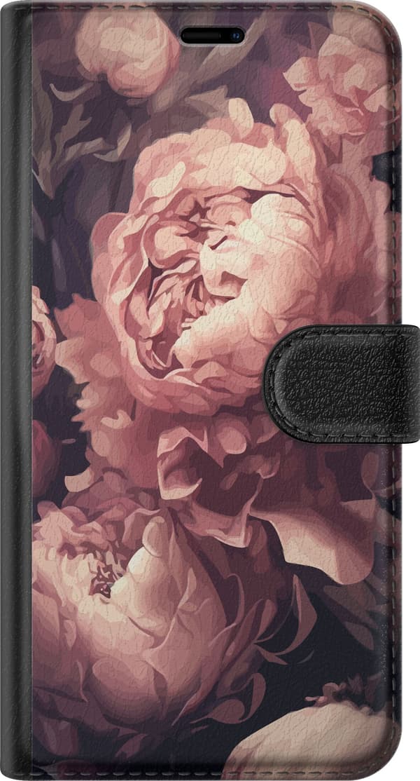 Kompatibelt Lommeboketui til Apple iPhone XS Blomster