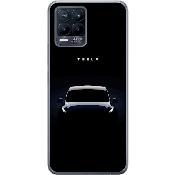 Realme 8 Gennemsigtig cover Tesla