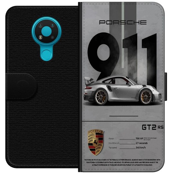 Nokia 3.4 Lommeboketui Porsche 911