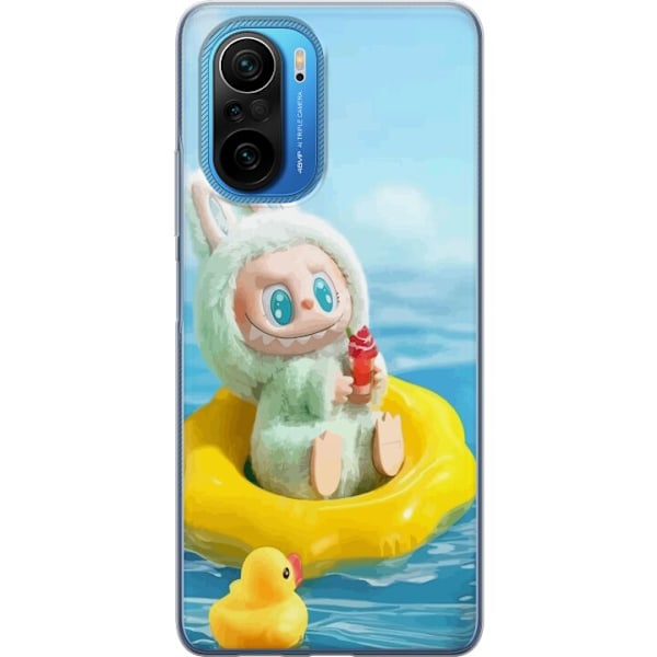 Xiaomi Poco F3 Genomskinligt Skal Labubu Macaron Series