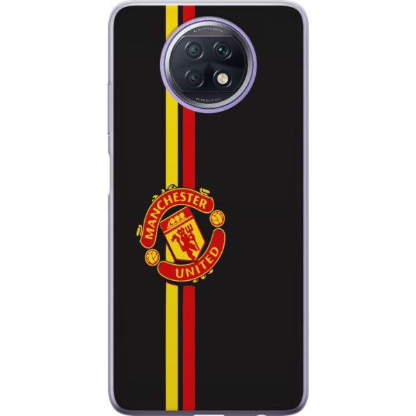 Xiaomi Redmi Note 9T Gennemsigtig cover Manchester United F.C.