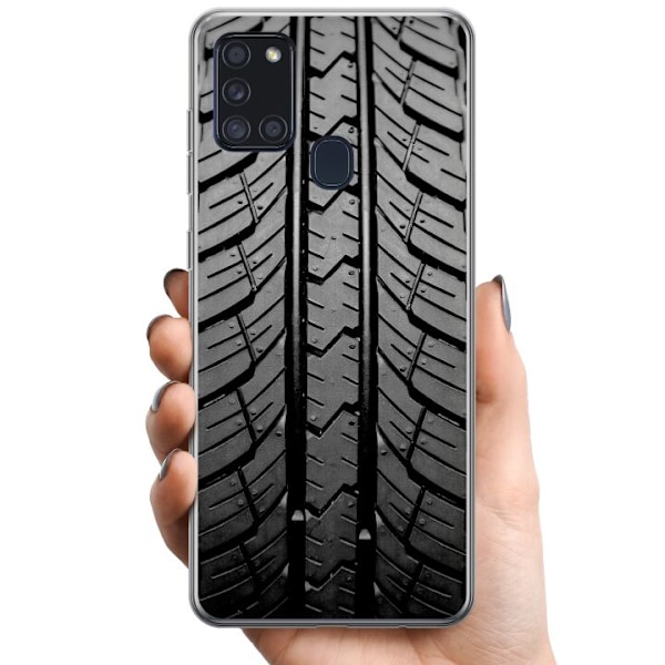 Samsung Galaxy A21s TPU Mobilskal Däck