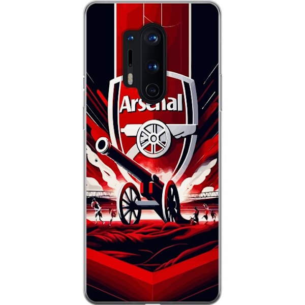 OnePlus 8 Pro Genomskinligt Skal Arsenal