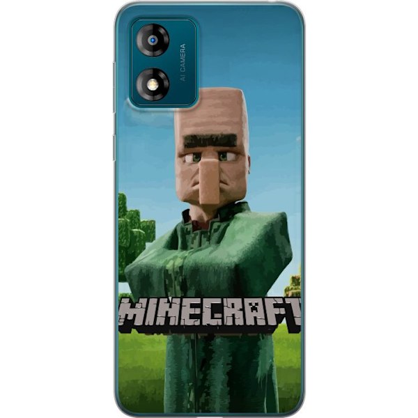 Motorola Moto E13 Läpinäkyvä kuori A Minecraft Movie