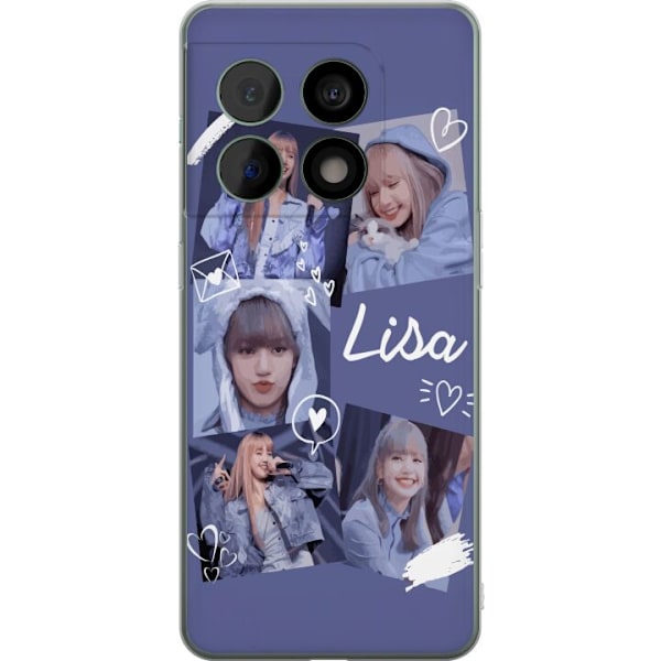 OnePlus 10 Pro Gennemsigtig cover Lisa Blackpink – Aesthetic K-pop Queen