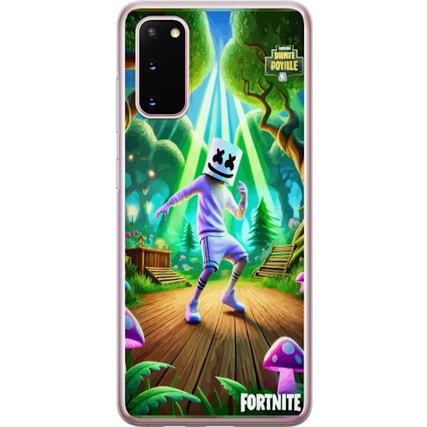 Samsung Galaxy S20 Gennemsigtig cover Fortnite