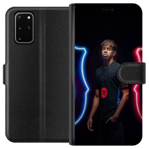 Samsung Galaxy S20+ Tegnebogsetui Yamal Fodbold FC Barcelona Ung Talent Spiller Fodboldstjerne Spanien La Liga Populært Motiv