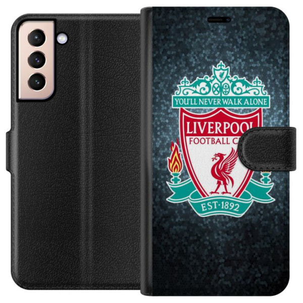 Samsung Galaxy S21 Lompakkokotelo Liverpool Football Club