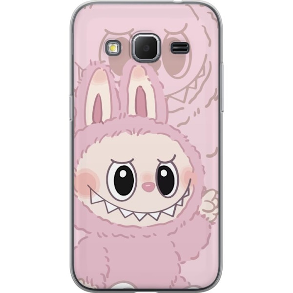 Samsung Galaxy Core Prime Läpinäkyvä kuori Labubu Floral Freak
