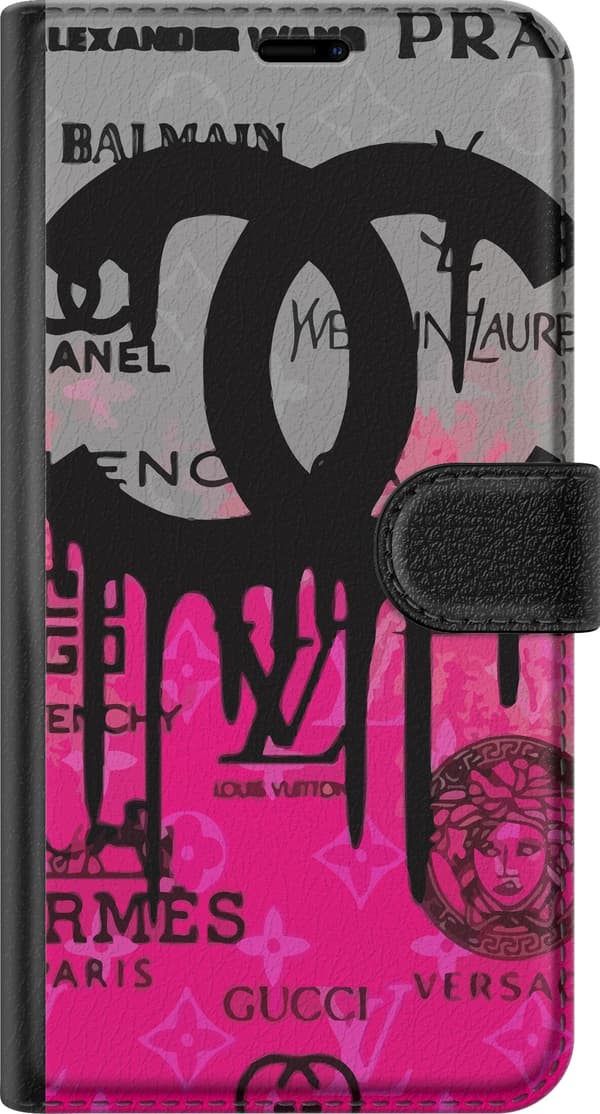 Kompatibel Tegnebogsetui til Sony Xperia 10 IV CC Pink